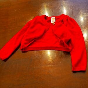 Sold - Red shrug sweater